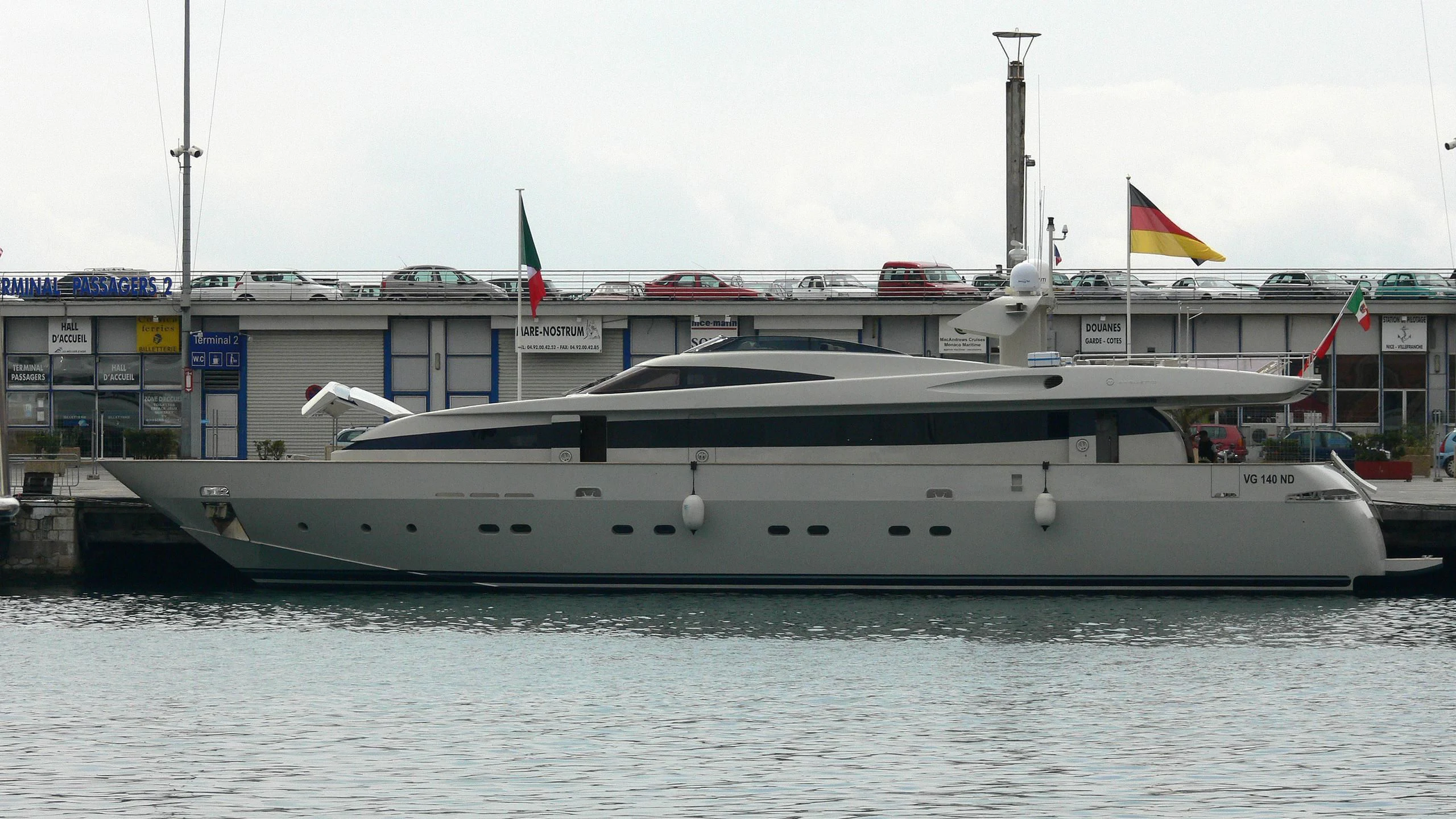 a large white boat in the water aboard SOFIA Y Yacht for Sale