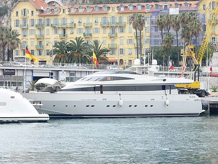 a boat in the water aboard SOFIA Y Yacht for Sale