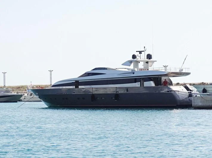 a boat in the water aboard SOFIA Y Yacht for Sale