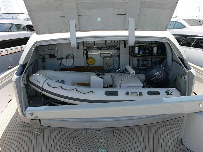 a machine with many pipes aboard SOFIA Y Yacht for Sale