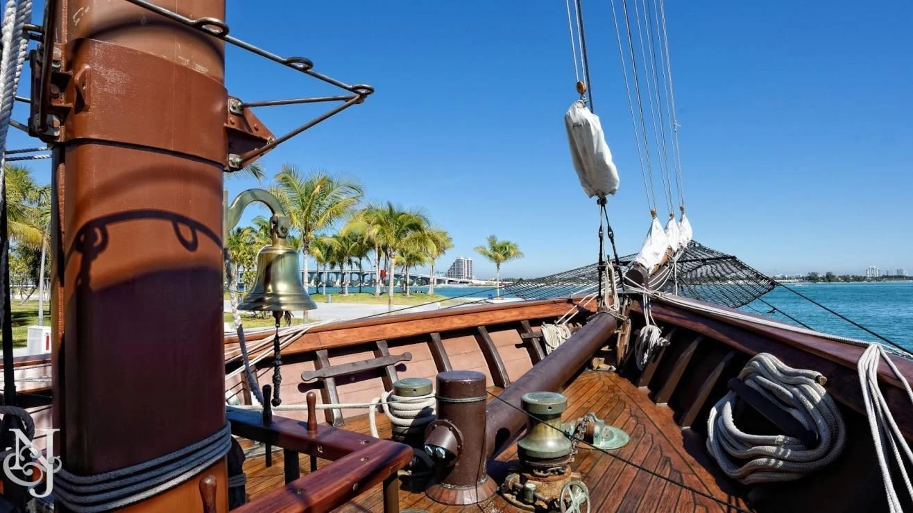 a boat with a sail aboard PEACEMAKER Yacht for Sale