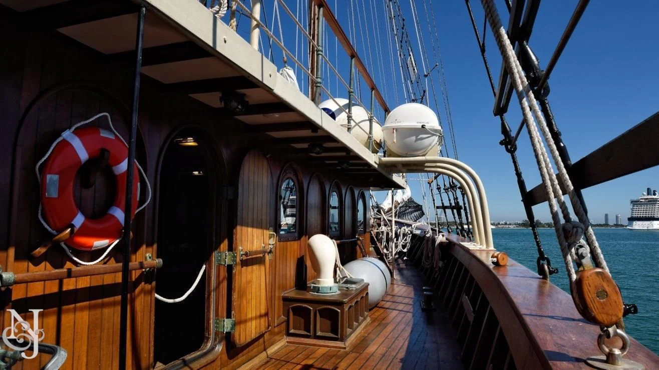 a boat on the water aboard PEACEMAKER Yacht for Sale