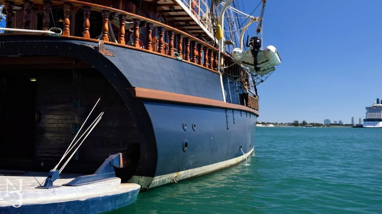 a boat on the water aboard PEACEMAKER Yacht for Sale