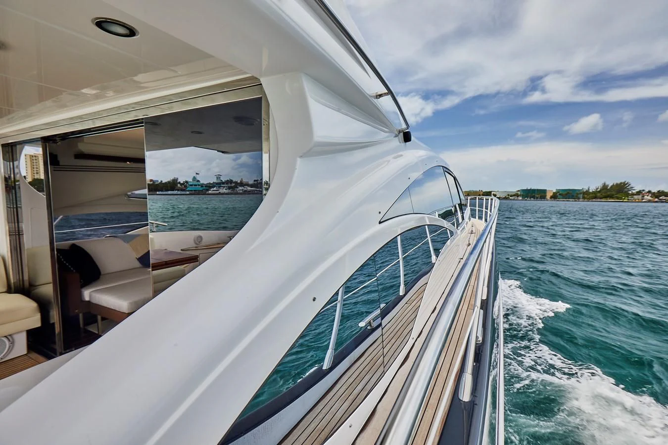 a boat on the water aboard BLACK ICE Yacht for Sale