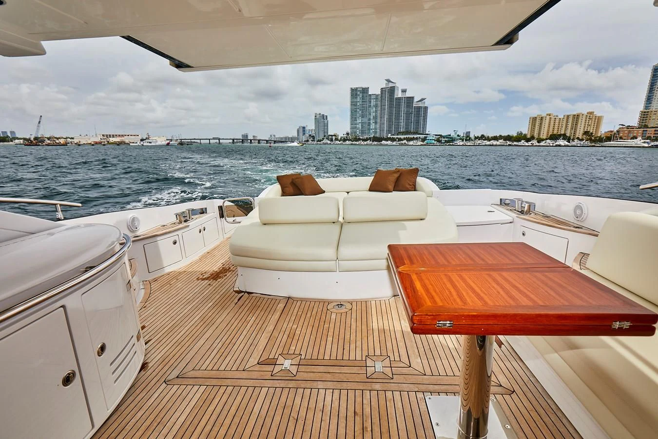 a boat on the water aboard BLACK ICE Yacht for Sale