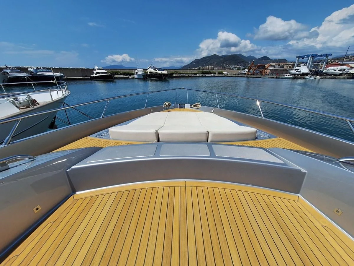 a boat on the water aboard CHILUCE Yacht for Charter