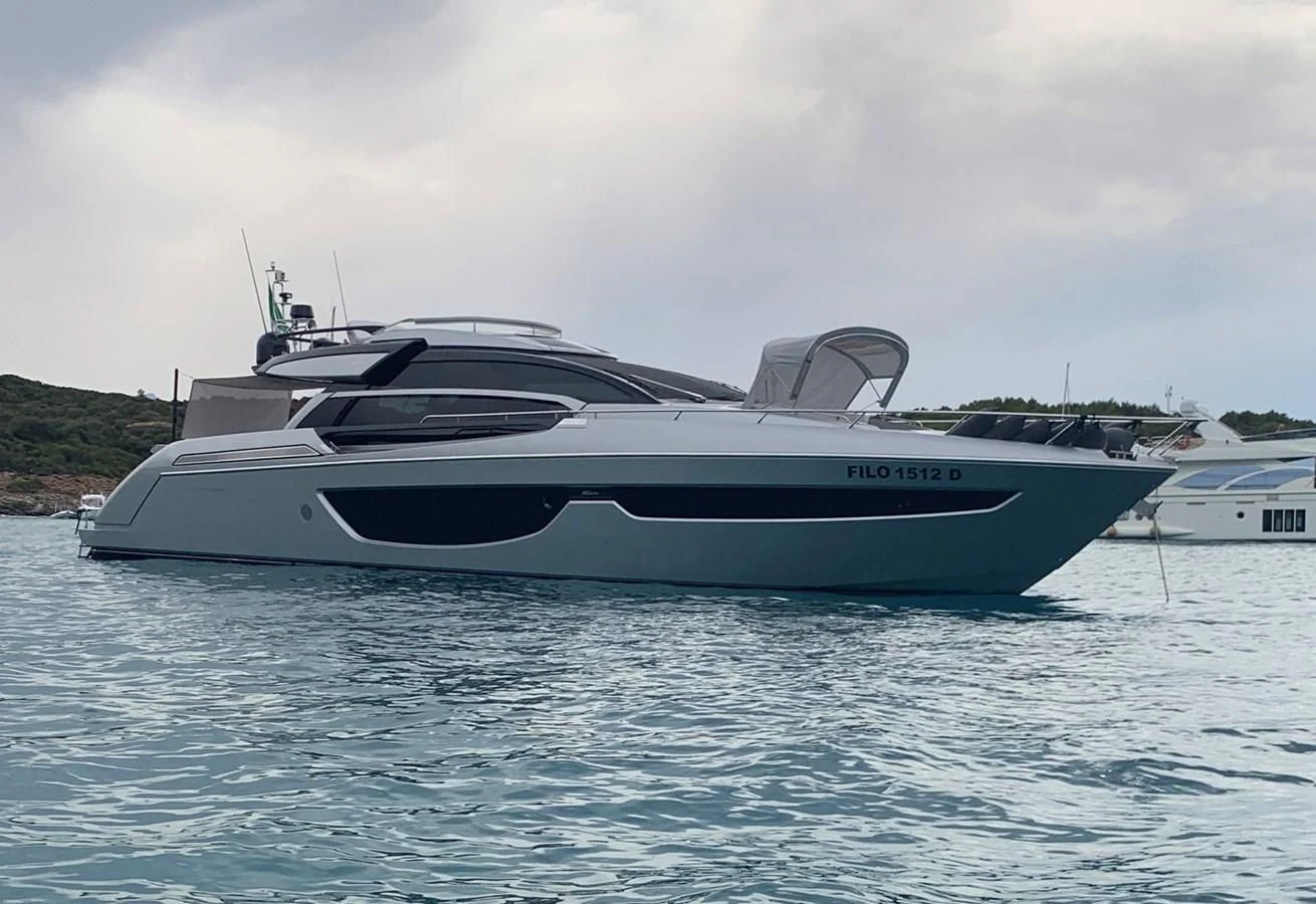 a boat on the water aboard CHILUCE Yacht for Charter