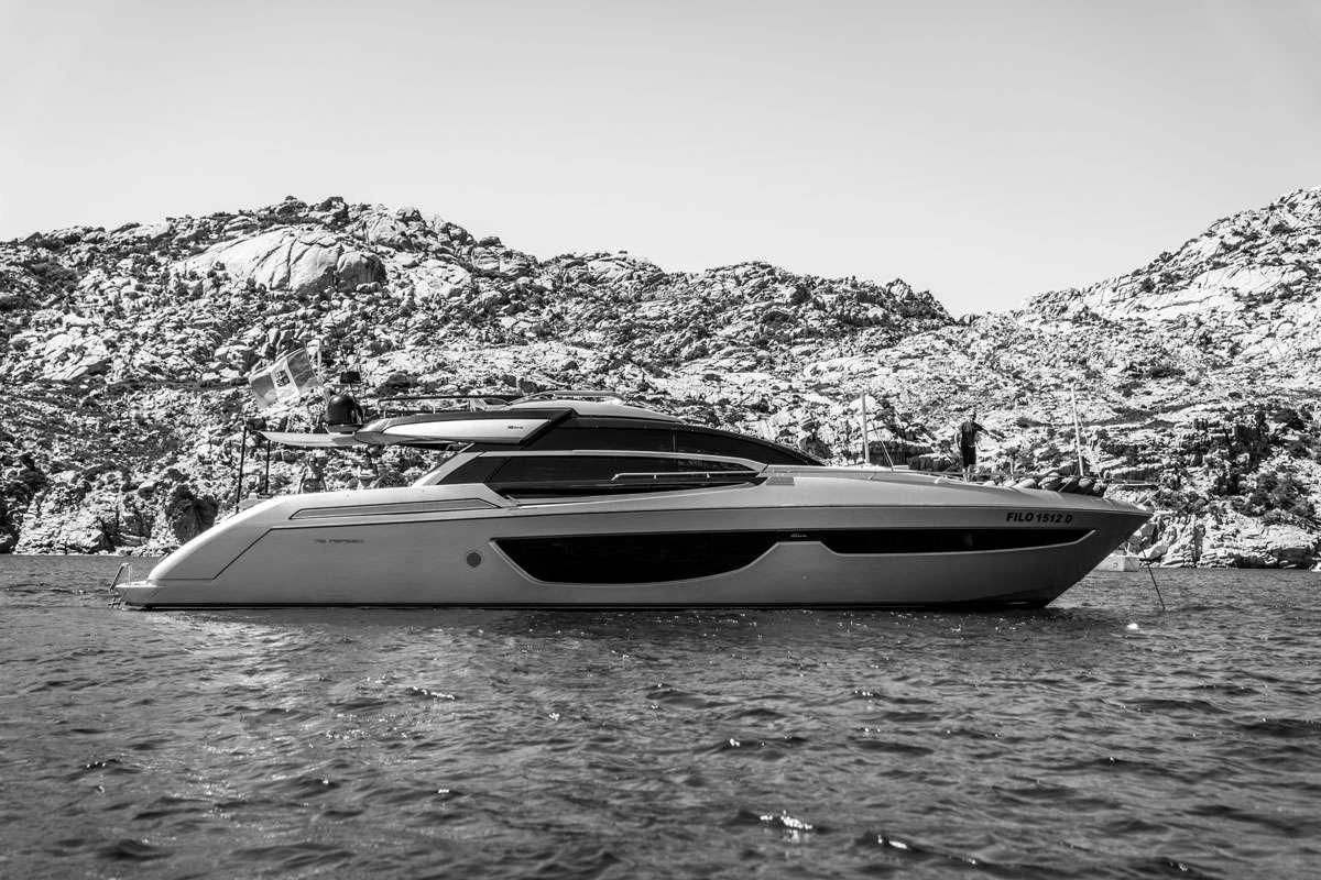 a boat on the water aboard CHILUCE Yacht for Charter