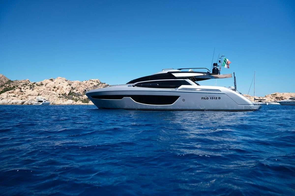 a boat on the water aboard CHILUCE Yacht for Charter