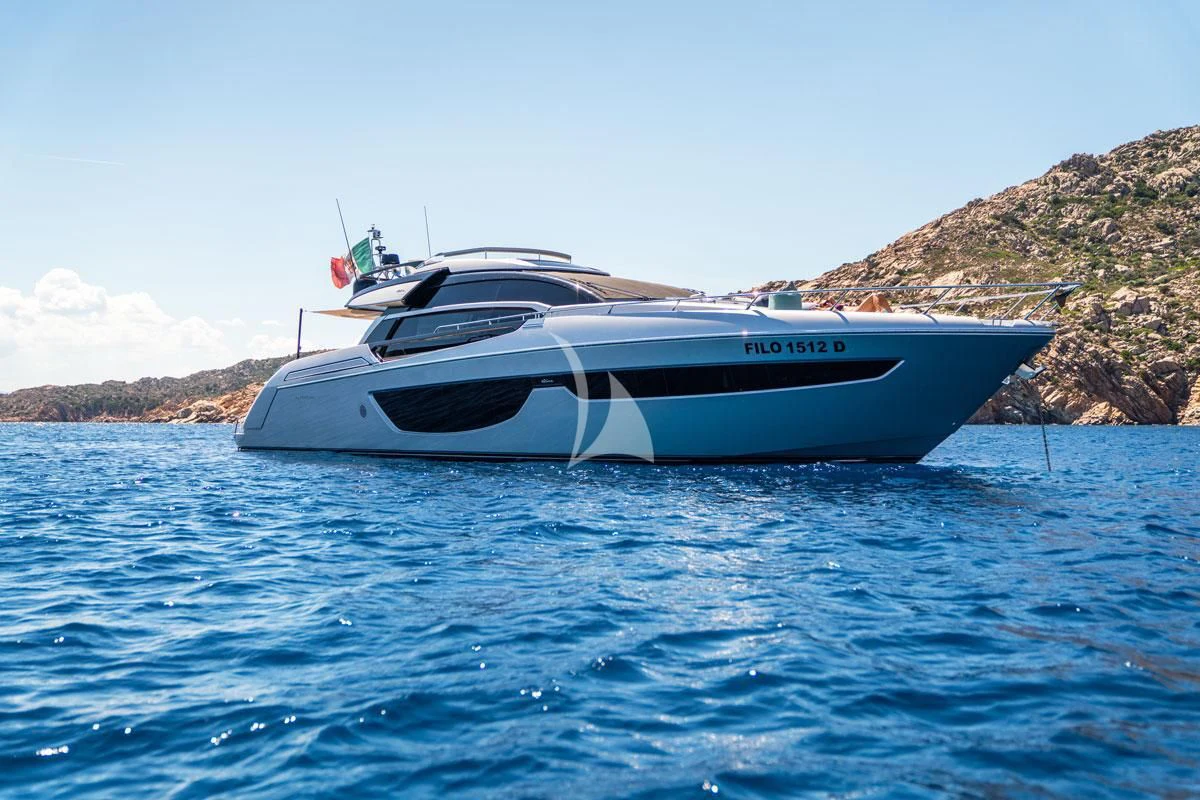 a boat on the water aboard CHILUCE Yacht for Charter