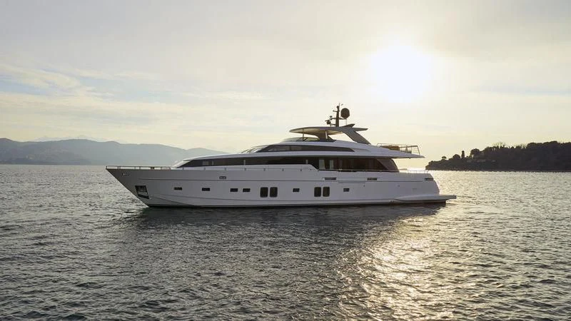 a boat on the water aboard ENSO 4 Yacht for Sale