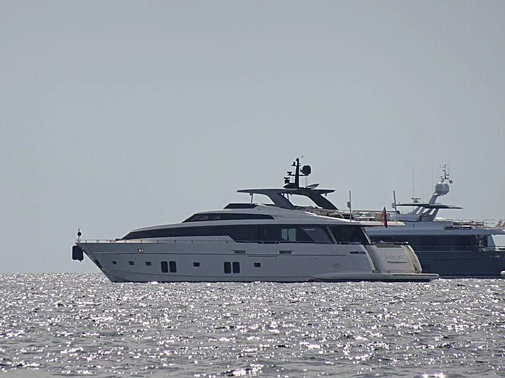 a boat on the water aboard ENSO 4 Yacht for Sale