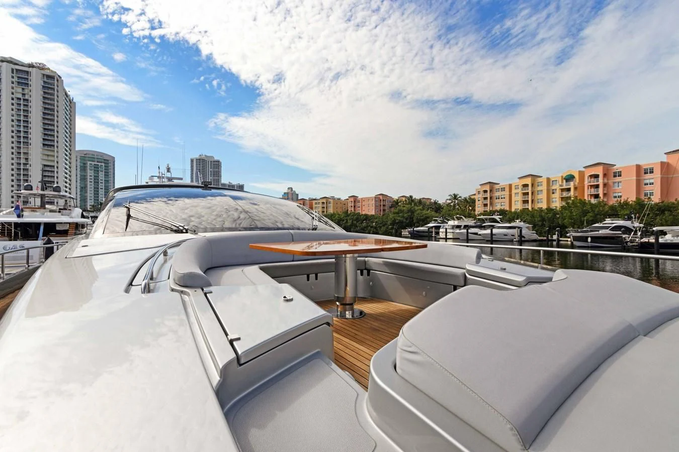 a boat on the water aboard INDISCRETION Yacht for Sale