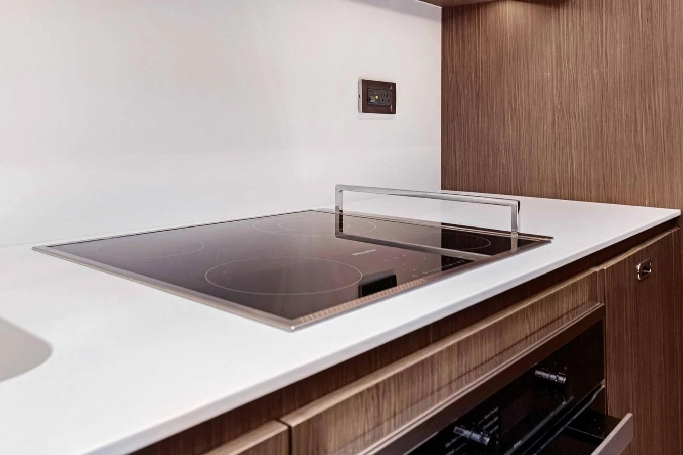 a sink in a kitchen aboard INDISCRETION Yacht for Sale