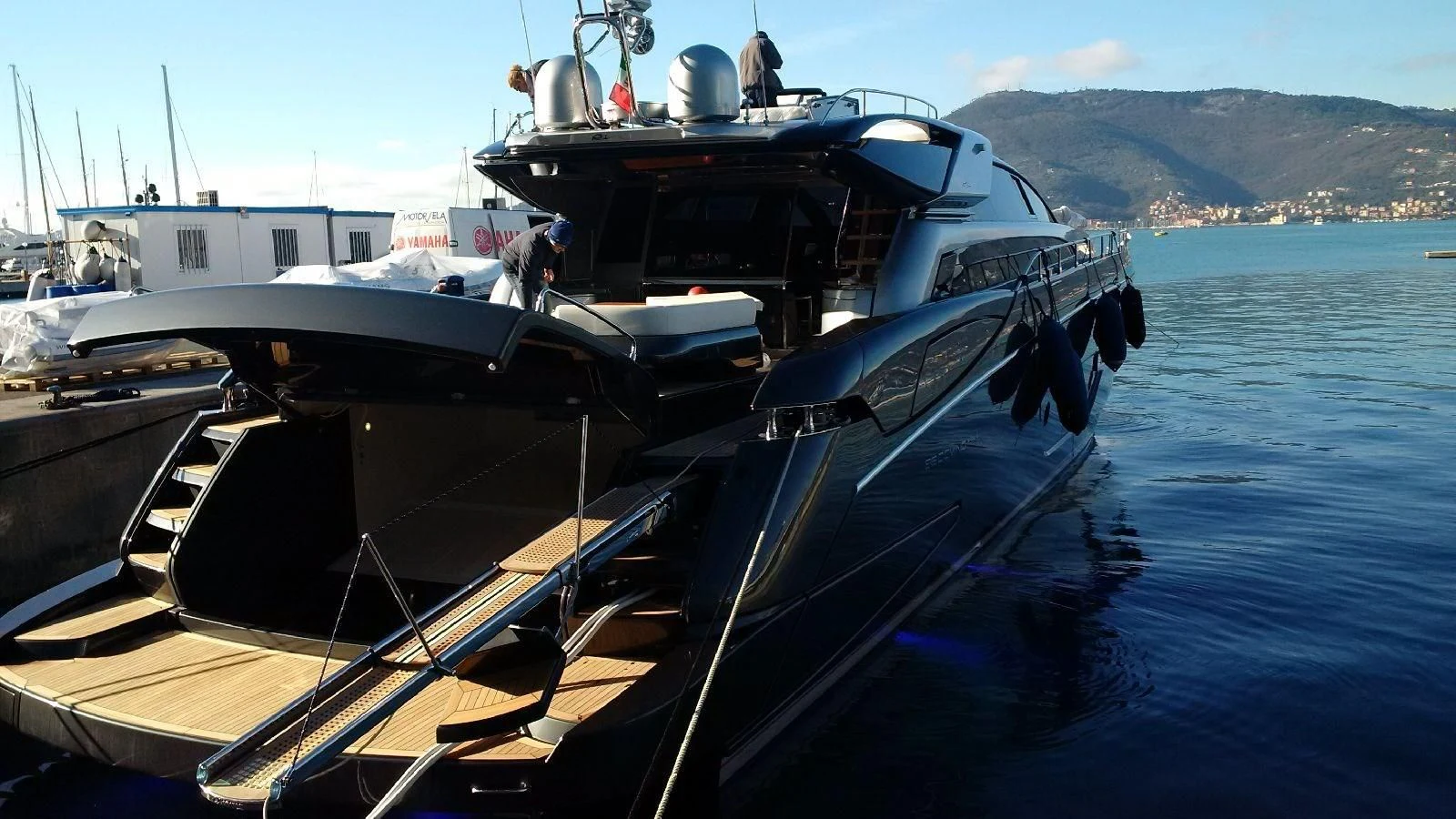 a boat on the water aboard INDISCRETION Yacht for Sale