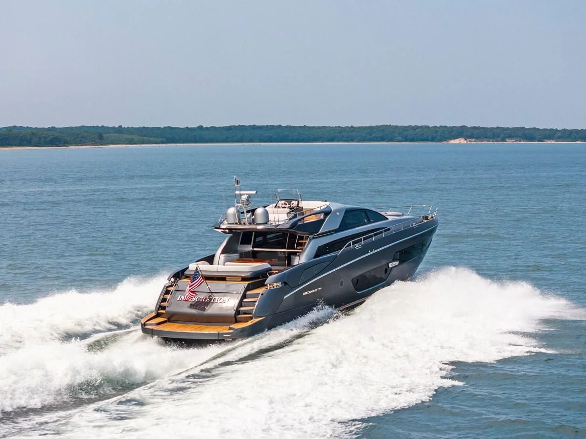 a boat on the water aboard INDISCRETION Yacht for Sale