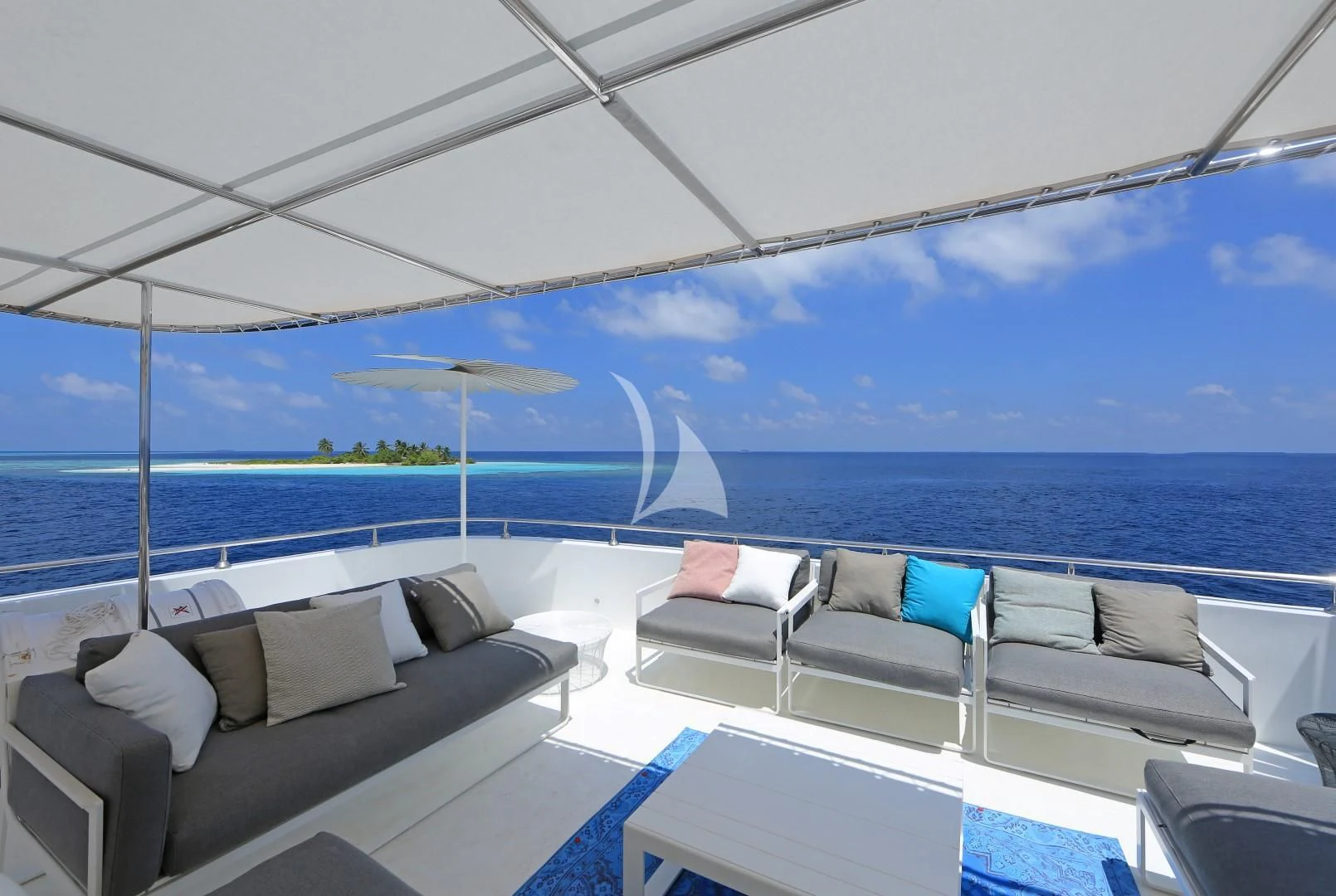 a boat on the water aboard AZALEA Yacht for Sale
