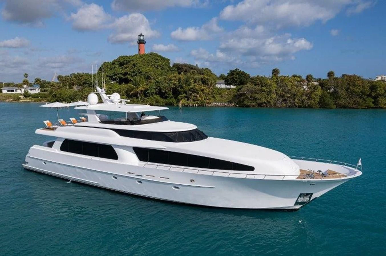 a boat on the water aboard ODYSSEY Yacht for Sale