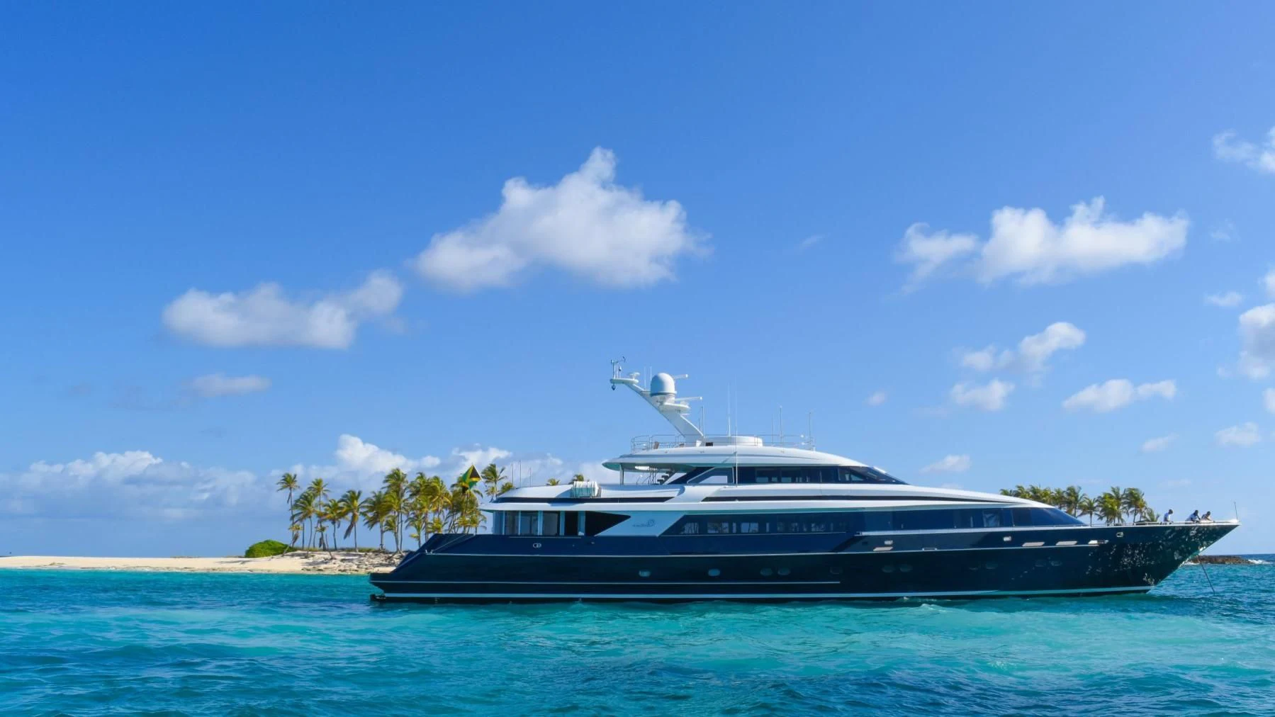 a boat in the water aboard OCTOPUSSY Yacht for Sale