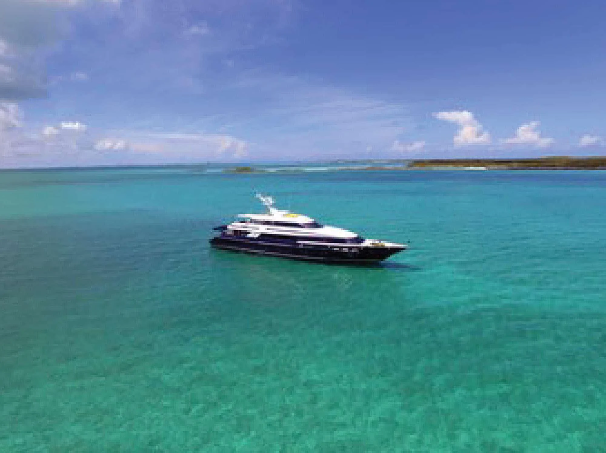 a boat in the water aboard OCTOPUSSY Yacht for Sale