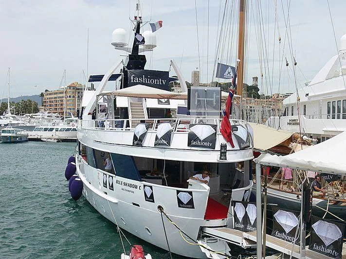 a boat in the water aboard YOPUR Yacht for Sale