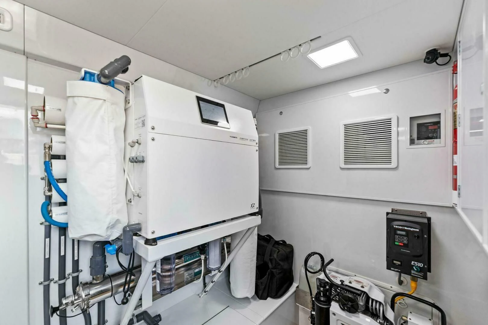 a room with medical equipment aboard III AMIGOS Yacht for Sale
