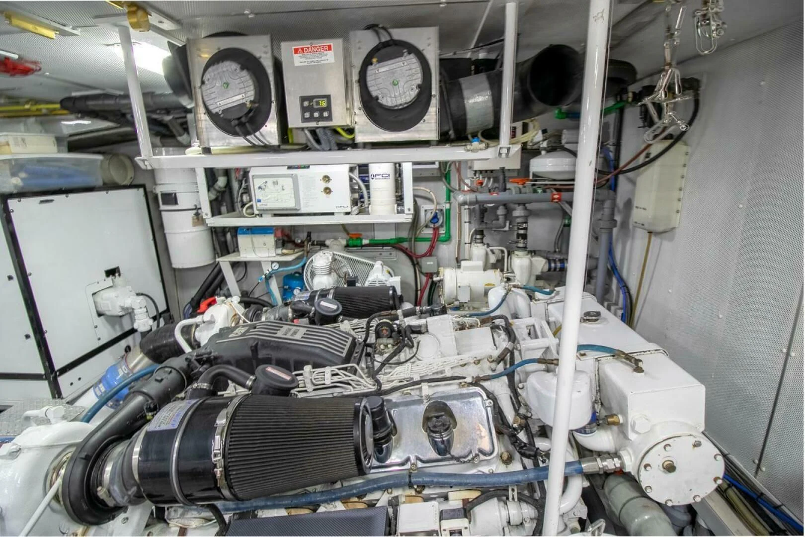 a close-up of a machine aboard CHAIRMAN Yacht for Sale