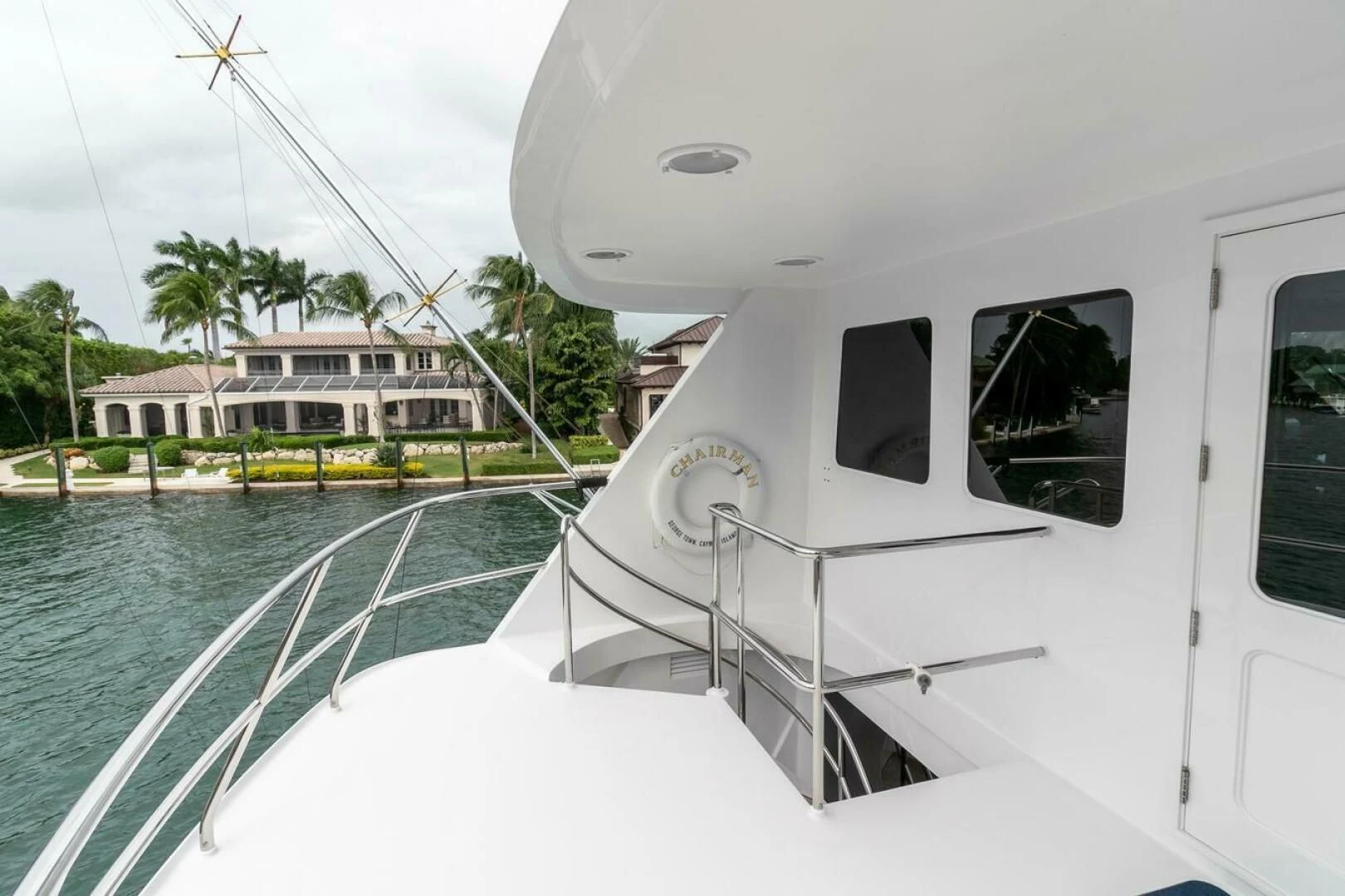 a boat on the water aboard CHAIRMAN Yacht for Sale