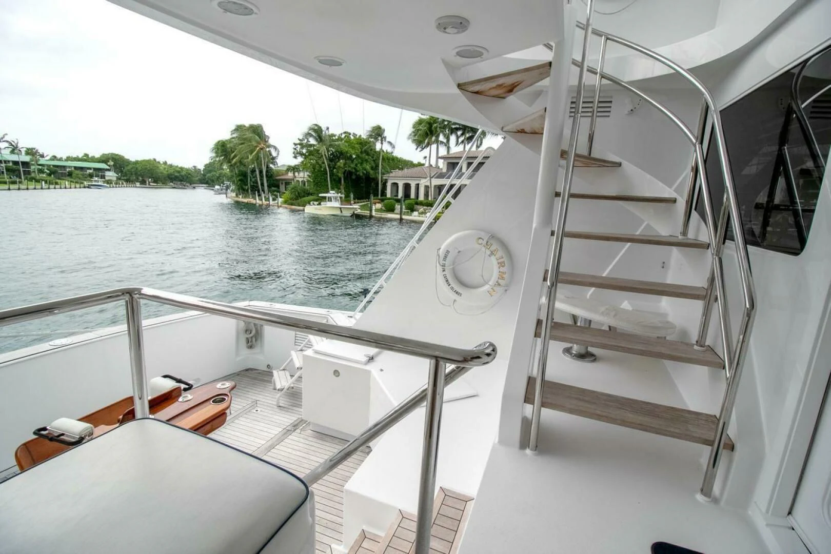 a boat on the water aboard CHAIRMAN Yacht for Sale