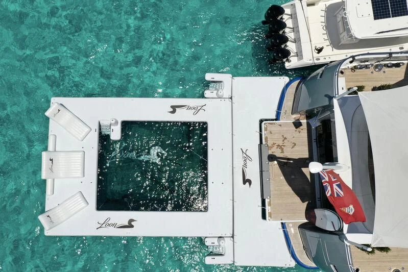 a view of a land from above aboard LADY BETH Yacht for Sale