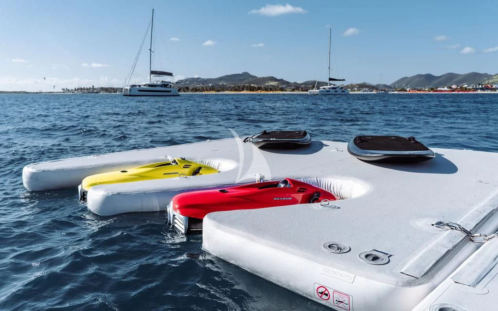 a boat on the water aboard LADY BETH Yacht for Sale