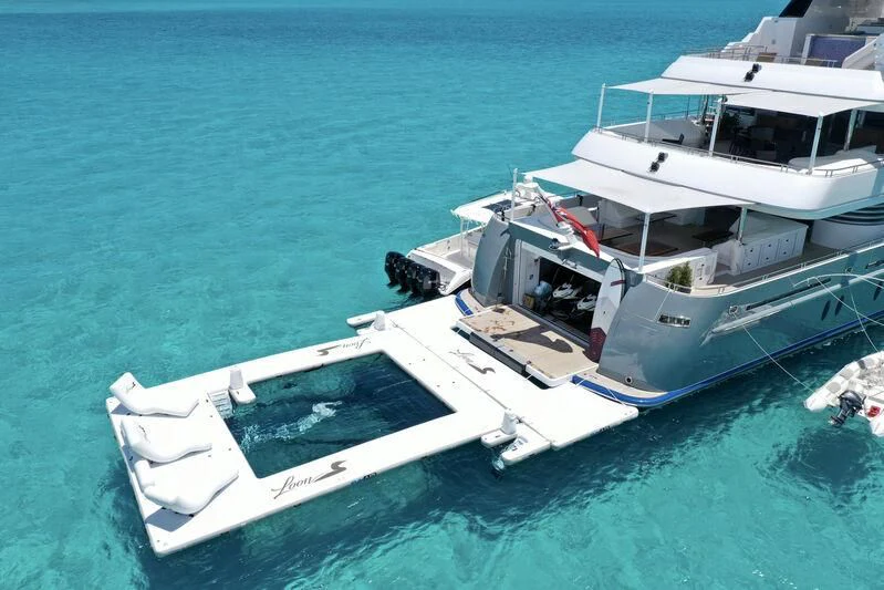 a boat in the water aboard LADY BETH Yacht for Sale