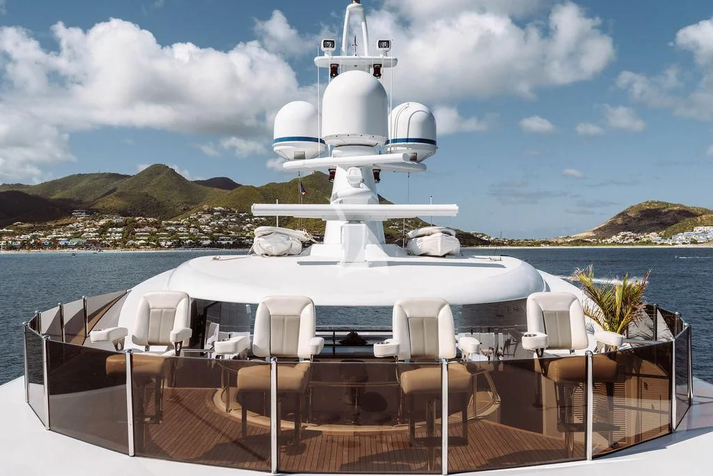 a boat on the water aboard LADY BETH Yacht for Sale