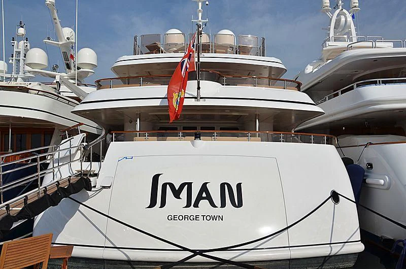 a few yachts in a harbor aboard DILARA Yacht for Sale