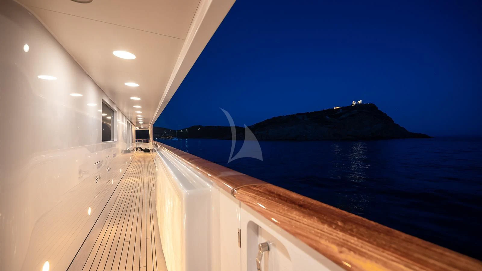 a boat on the water aboard DILARA Yacht for Sale