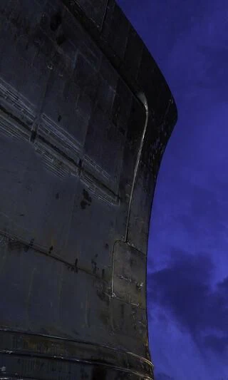 a close-up of a concrete structure aboard AMOR À VIDA Yacht for Sale