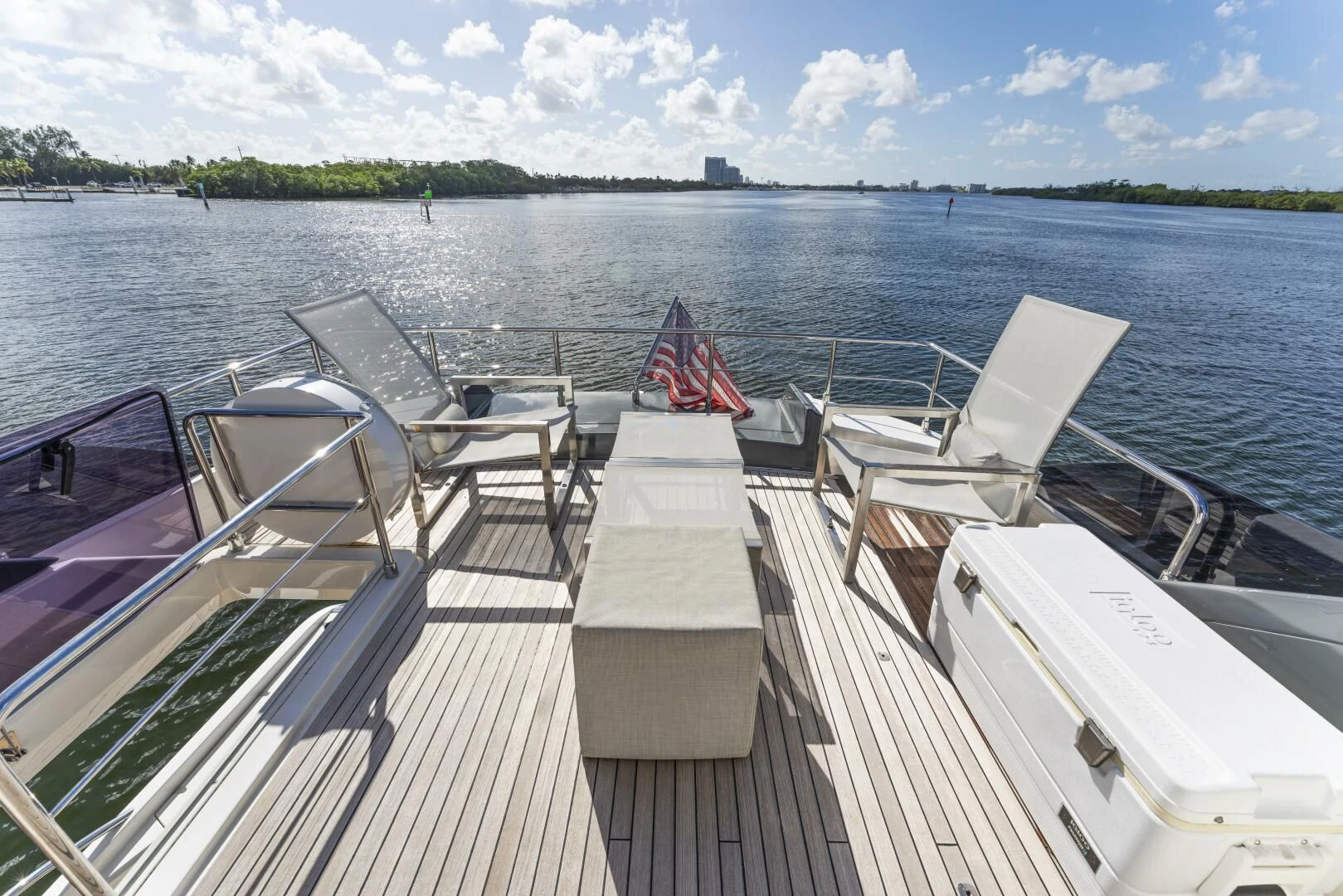 a boat on the water aboard LEGEND Yacht for Sale