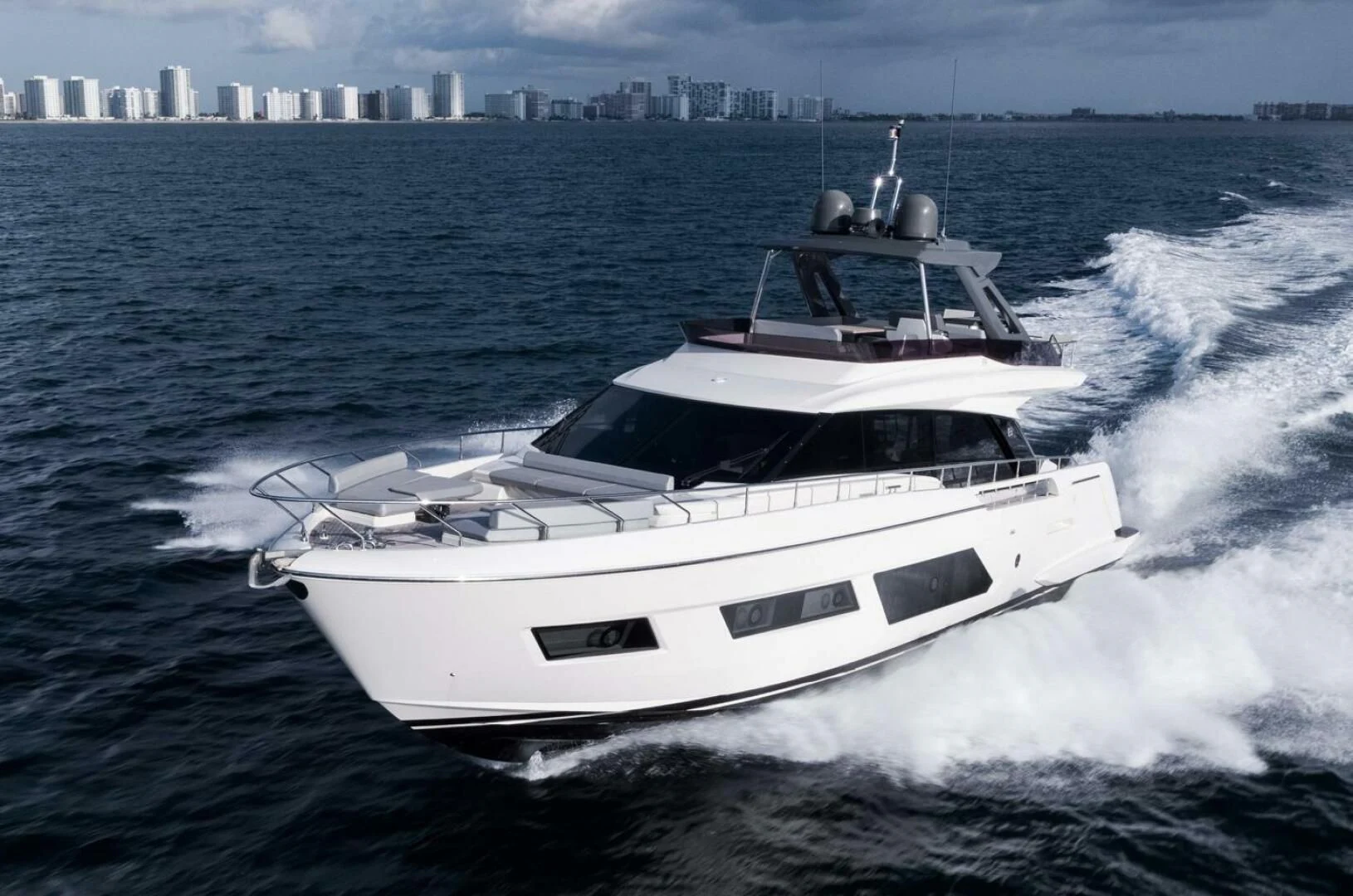a boat on the water aboard LEGEND Yacht for Sale