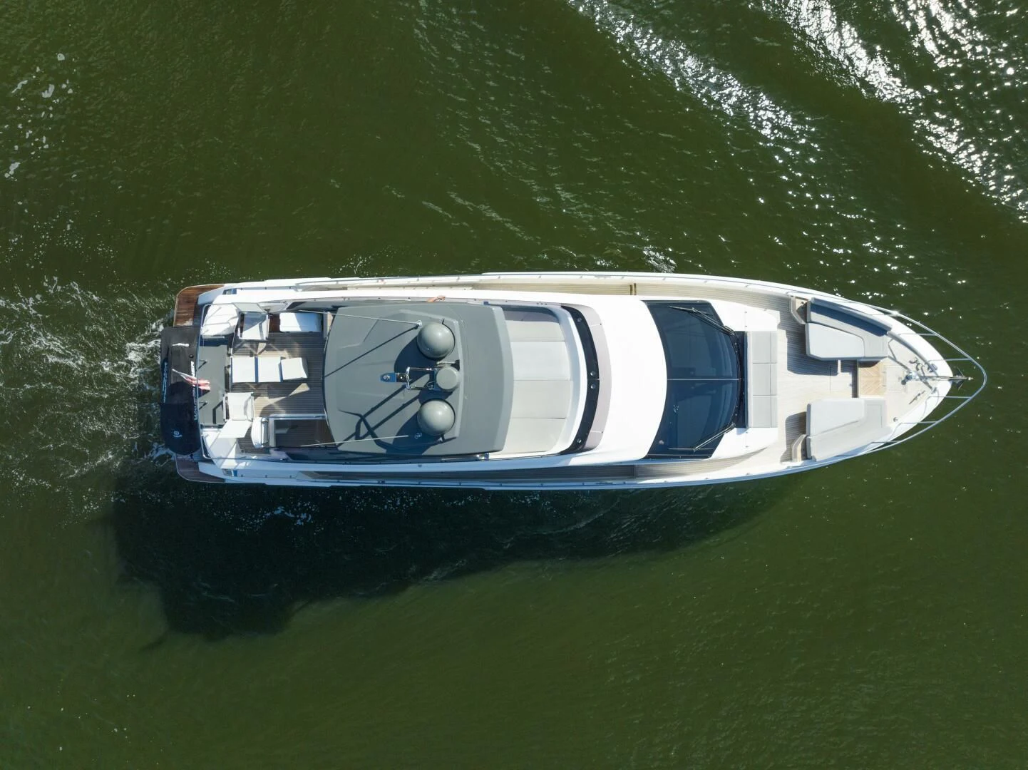 a boat on the water aboard LEGEND Yacht for Sale