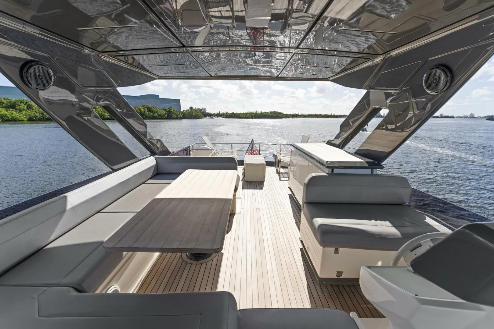 a boat on the water aboard LEGEND Yacht for Sale