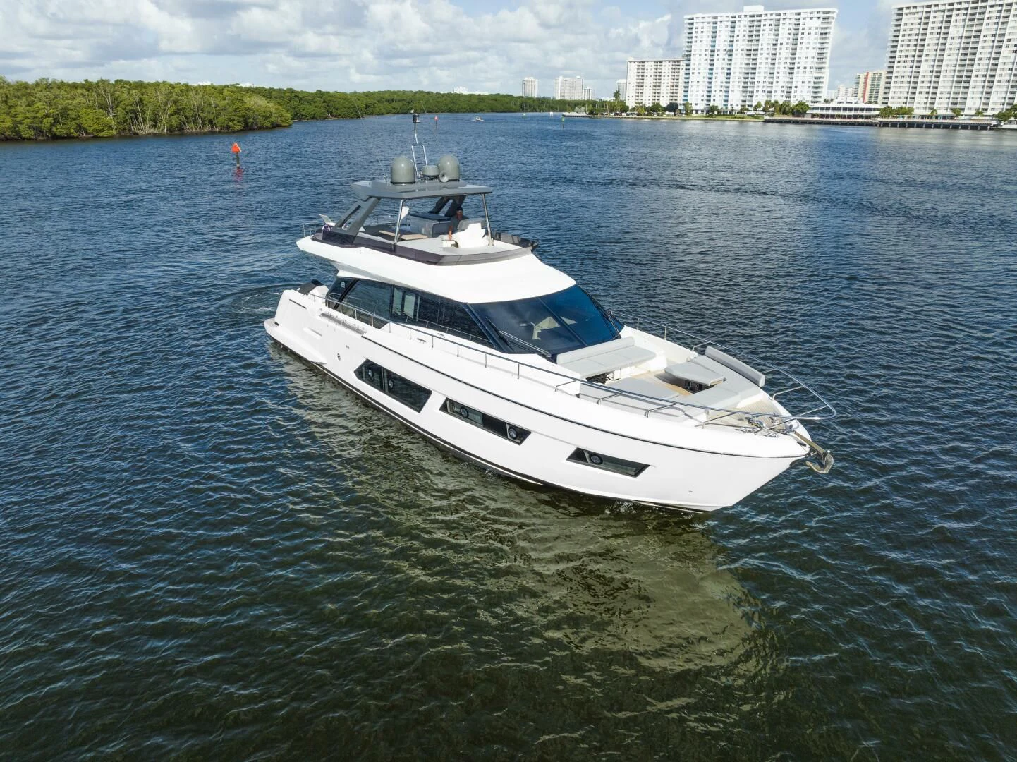 a boat on the water aboard LEGEND Yacht for Sale