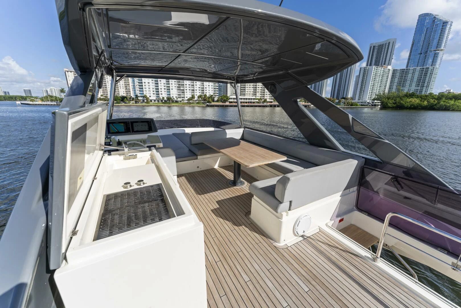 a boat on the water aboard LEGEND Yacht for Sale