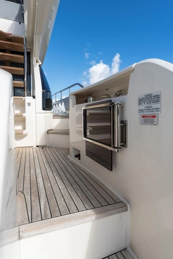 a boat on the water aboard LEGEND Yacht for Sale