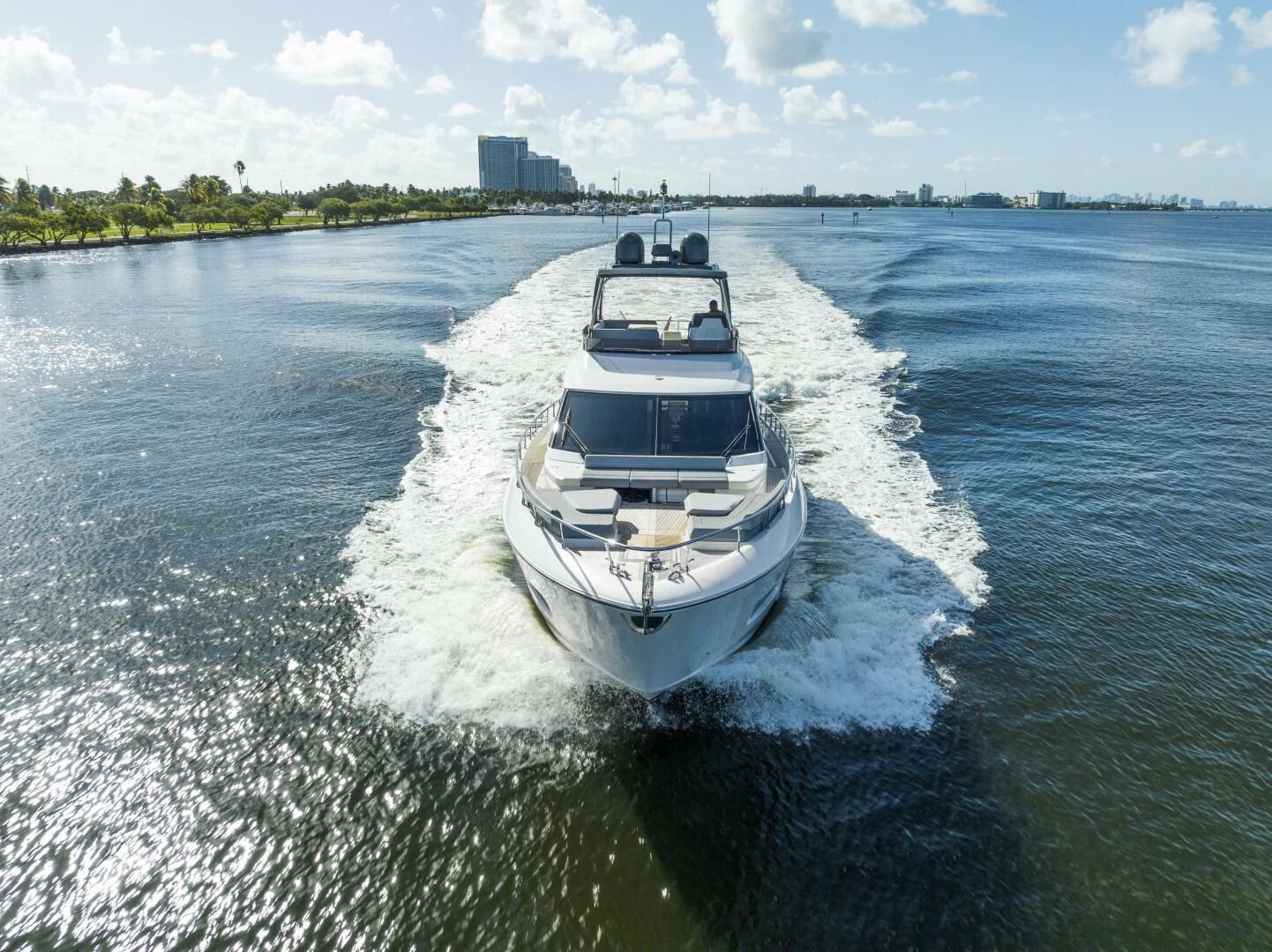 a boat on the water aboard LEGEND Yacht for Sale