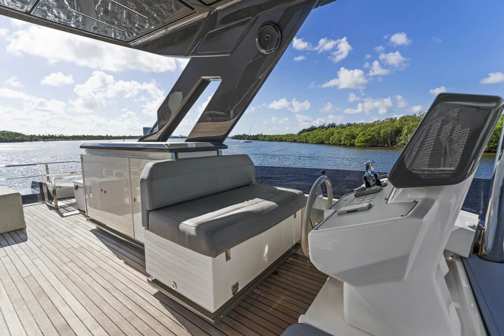 a boat on a body of water aboard LEGEND Yacht for Sale