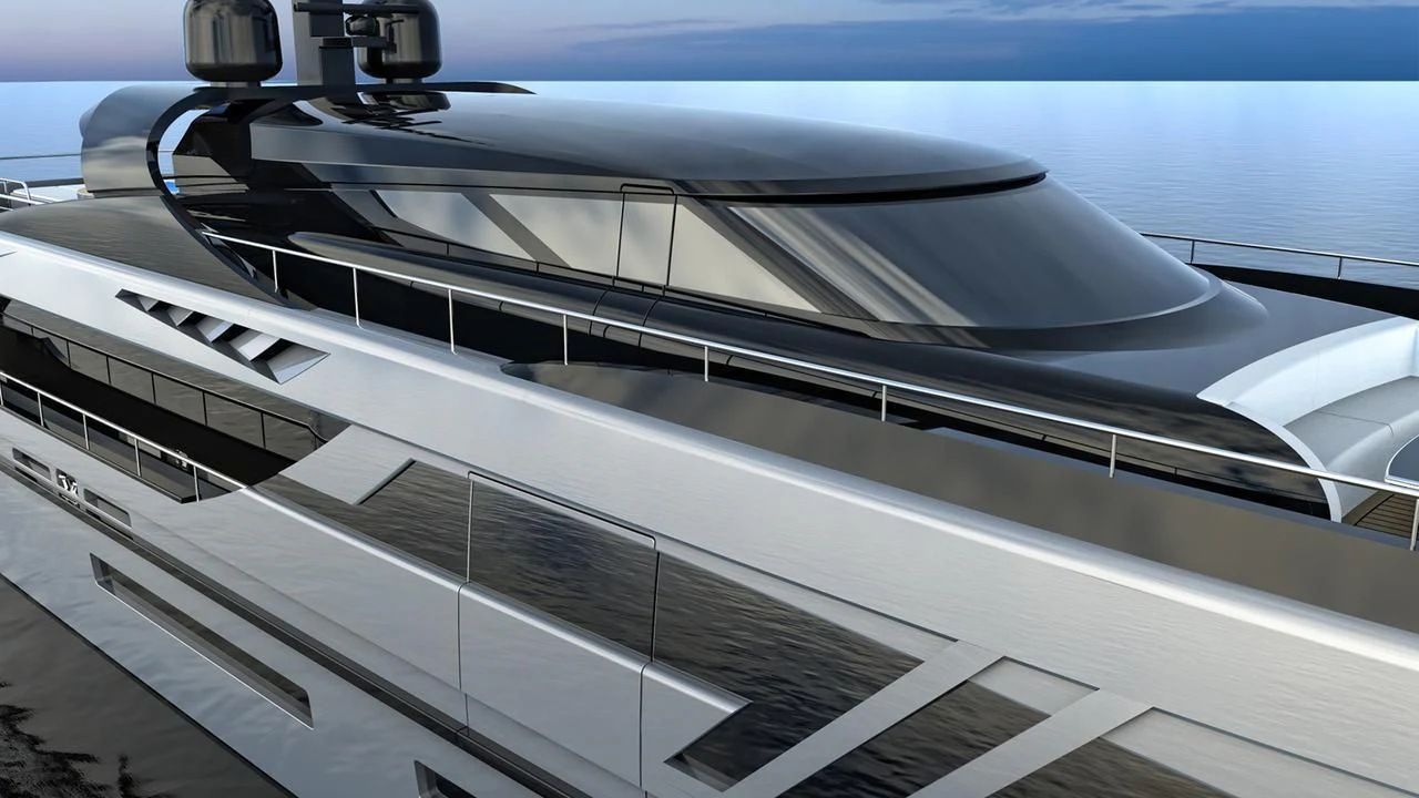 a close-up of a white piano aboard NERTILA Yacht for Sale