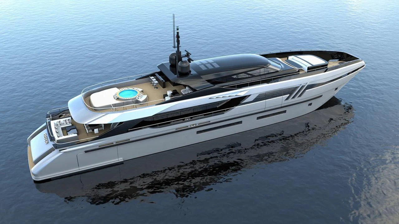 a boat on the water aboard NERTILA Yacht for Sale
