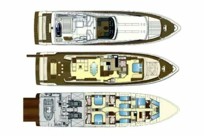 a close-up of a circuit board aboard OKAMI Yacht for Sale