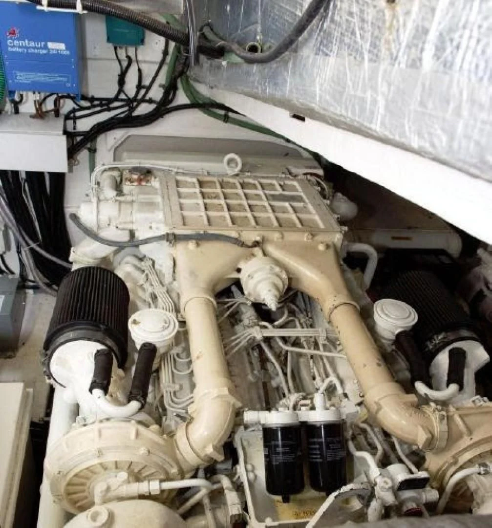 a close-up of a computer aboard SONSEEKER Yacht for Sale