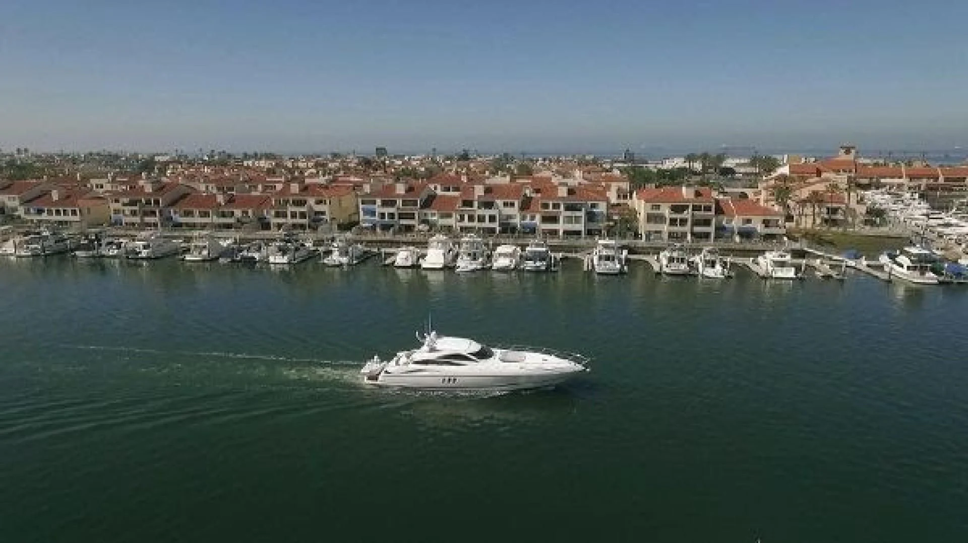 a boat in the water aboard SONSEEKER Yacht for Sale